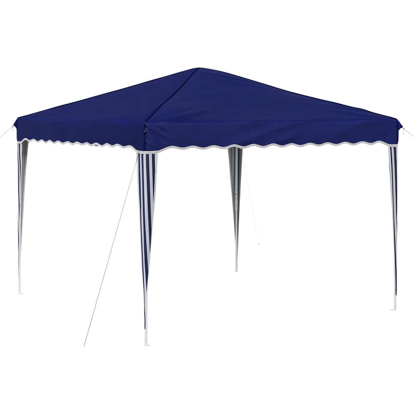 Pop-up Festtelt 288 x 288 x 245 cm Blå Oxford Stoff