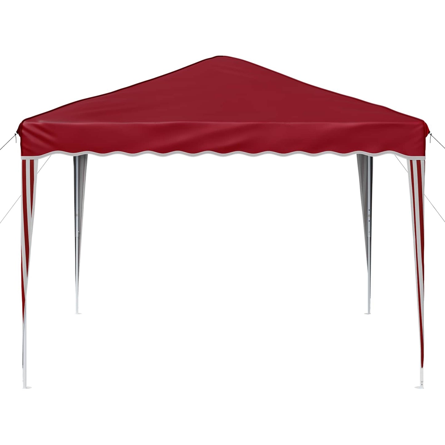Pop-up Festtelt 288 x 288 x 245 cm Burgunder Oxford Stoff