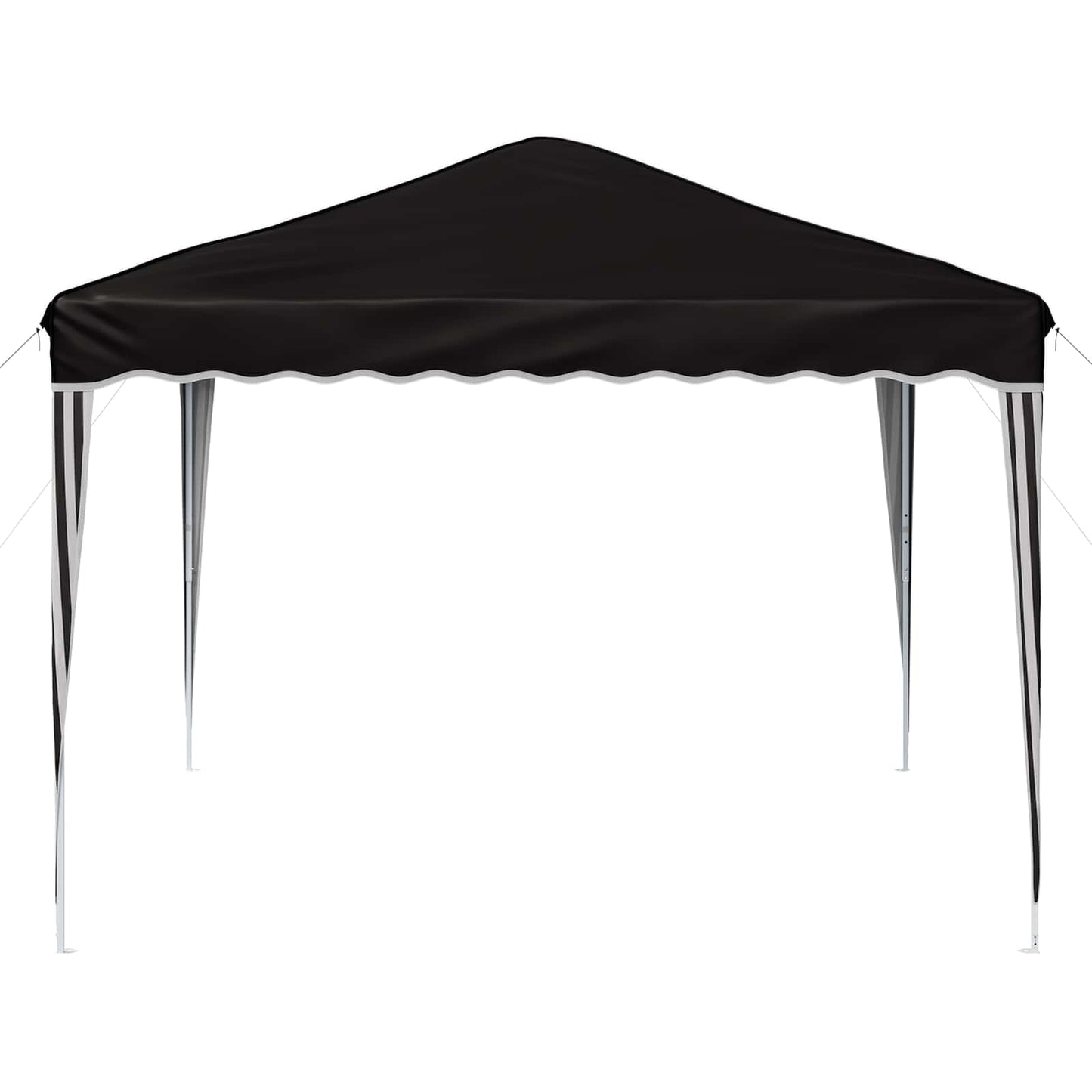 Pop-up Festtelt 288 x 288 x 245 cm Svart Oxford Stoff
