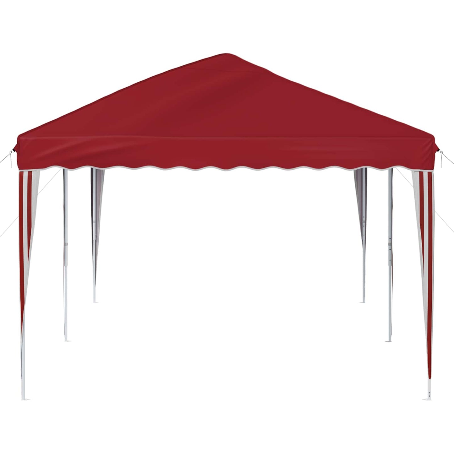 Pop-up Festtelt 575 x 290 x 245 cm Burgunder