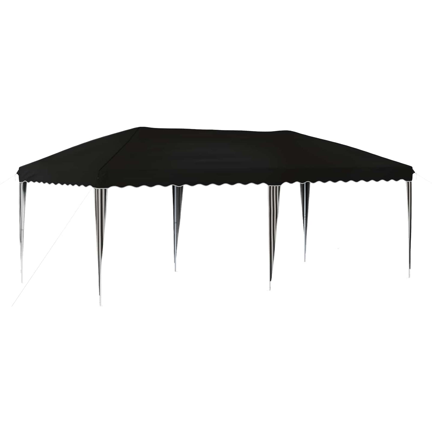 Pop-up Festtelt 575 x 290 x 245 cm Svart