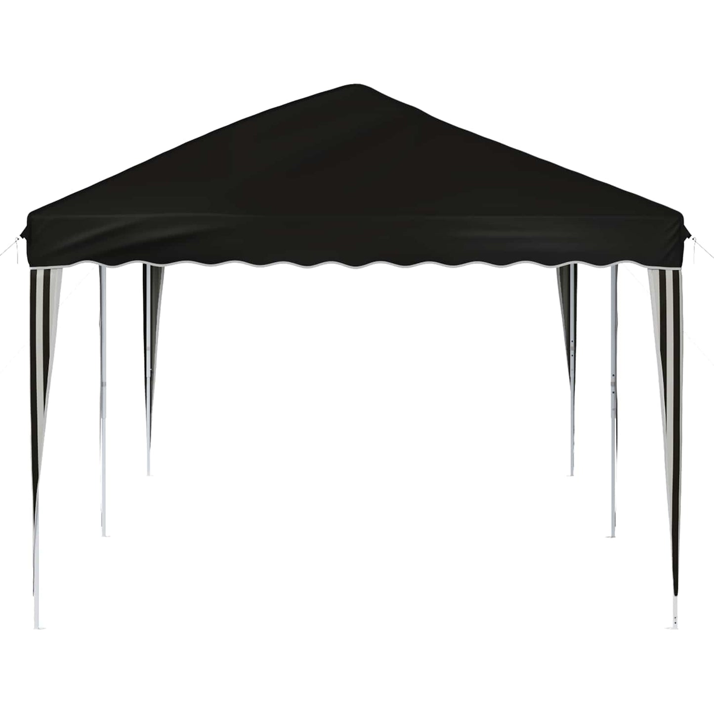 Pop-up Festtelt 575 x 290 x 245 cm Svart