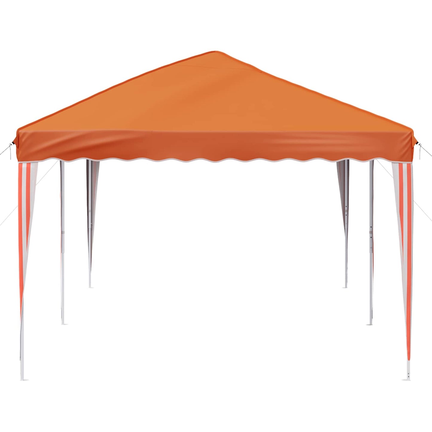 Pop-up Festtelt 575 x 290 x 245 cm Oransje