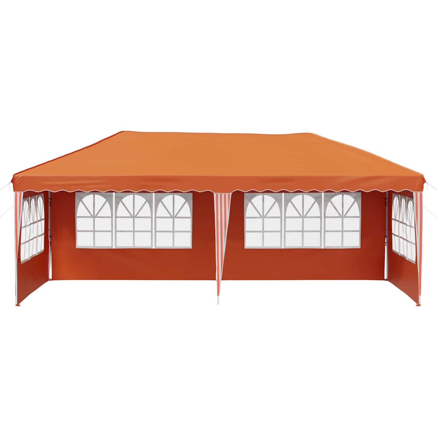 Pop-up Festtelt 575 x 289 x 245 cm Oransje