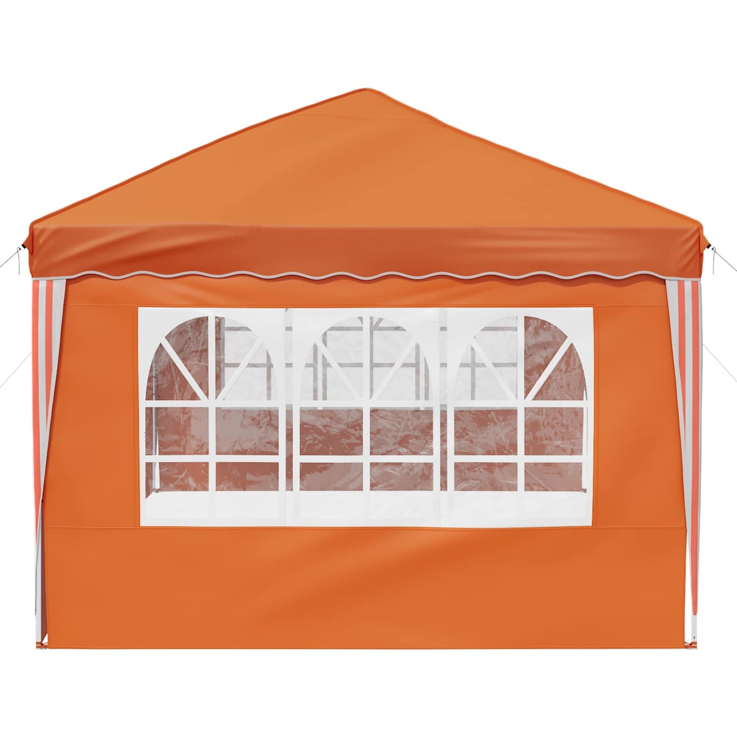 Pop-up Festtelt 575 x 289 x 245 cm Oransje