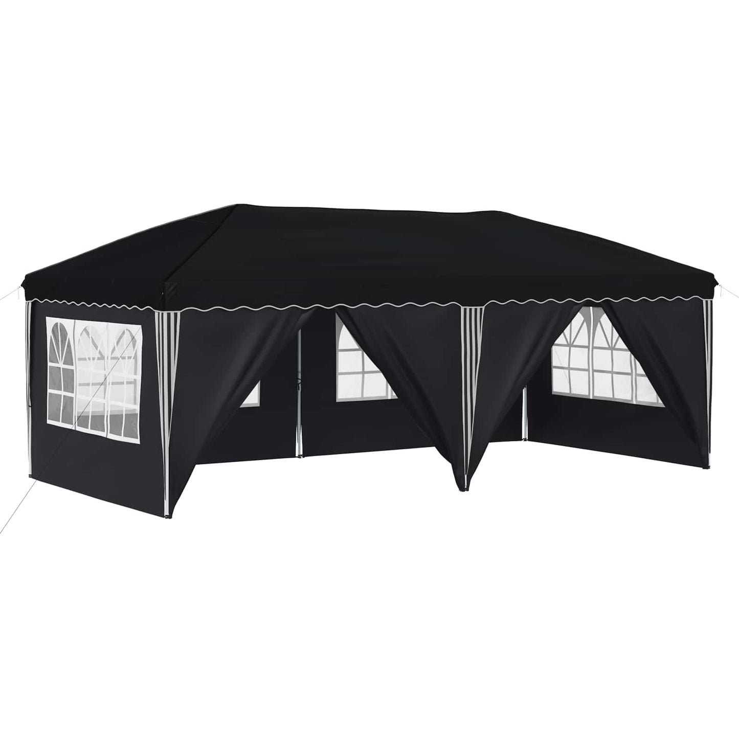 Pop-up Festtelt 575 x 288 x 245 cm Antrasitt