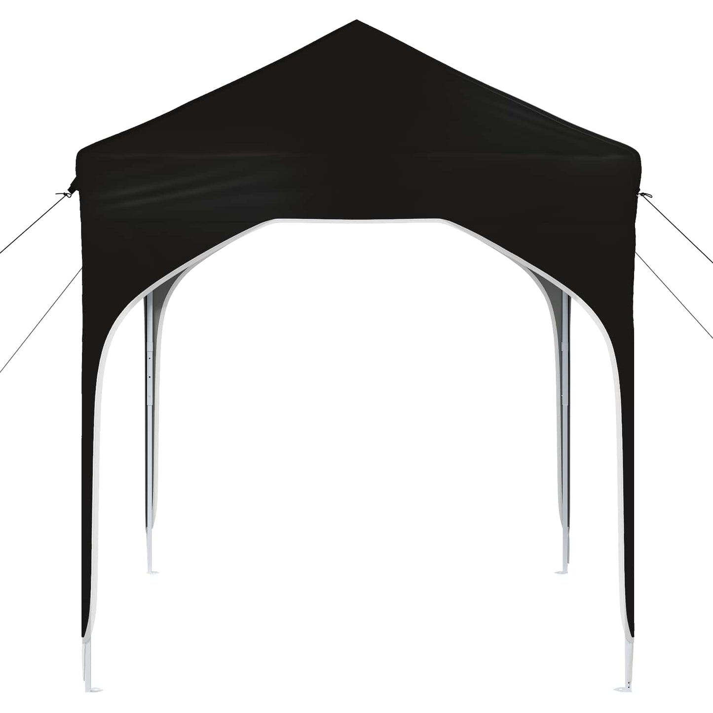 Pop-up Festtelt 194 x 194 x 245 cm Svart