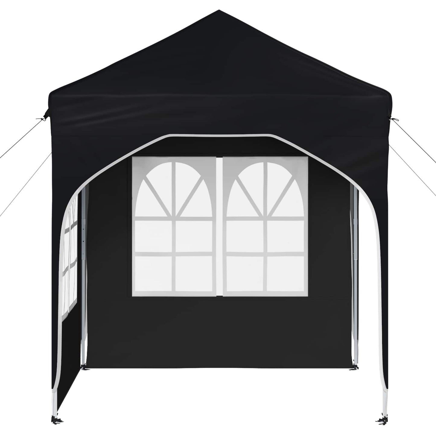 Pop-up Festtelt 192 x 192 x 245 cm Antrasitt