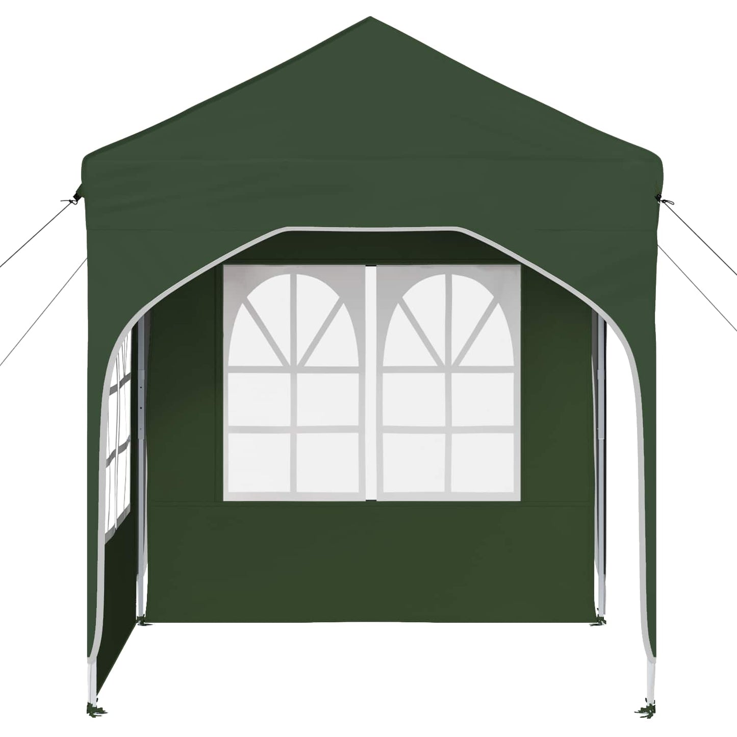 Pop-up Festtelt 192 x 192 x 245 cm Grønn