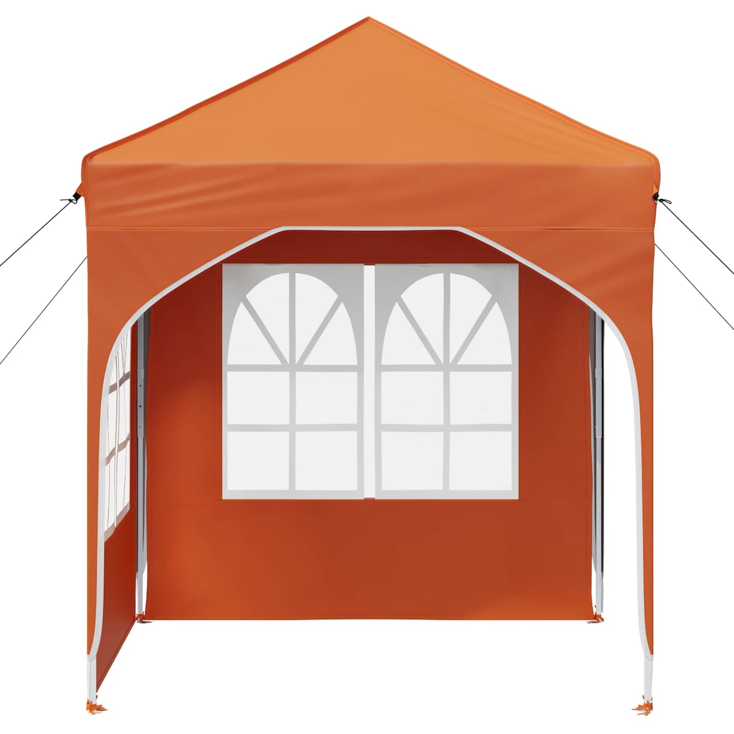 Pop-up Festtelt 192 x 192 x 245 cm Oransje
