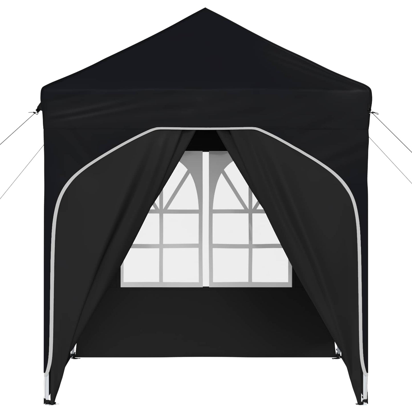 Pop-up Festtelt 192 x 192 x 245 cm Antrasitt