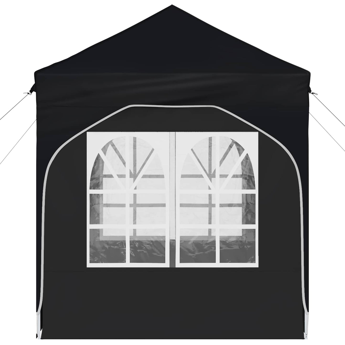 Pop-up Festtelt 192 x 192 x 245 cm Antrasitt