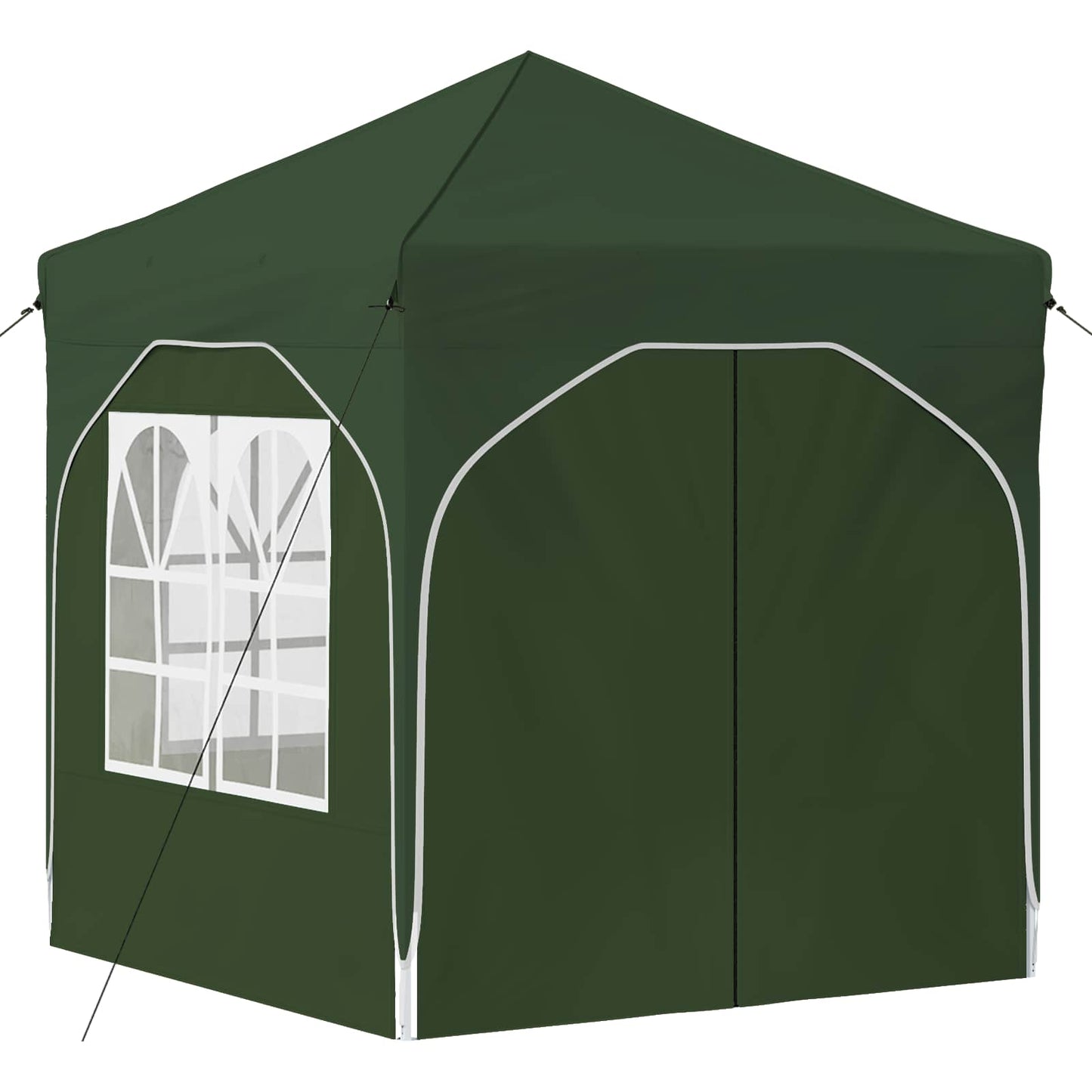Pop-up Festtelt 192 x 192 x 245 cm Grønn