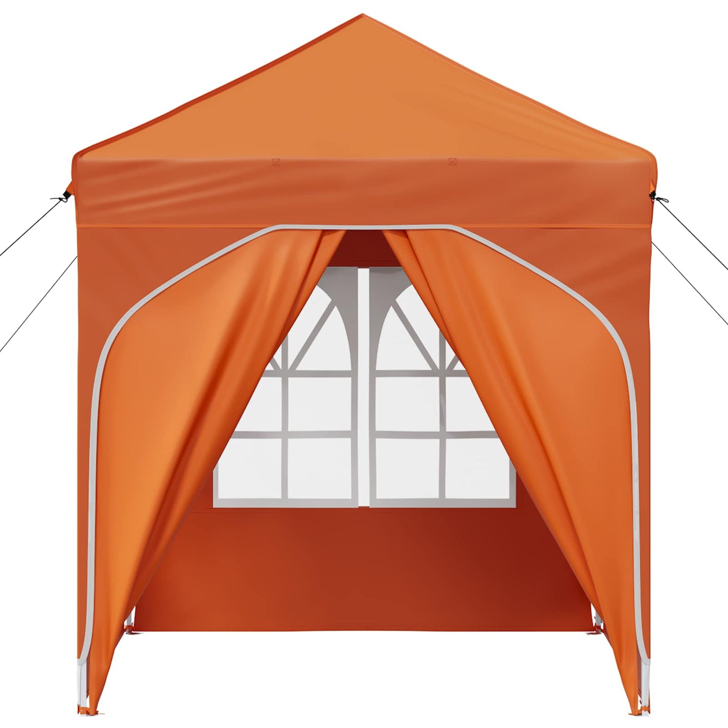 Pop-up Festtelt 192 x 192 x 245 cm Oransje
