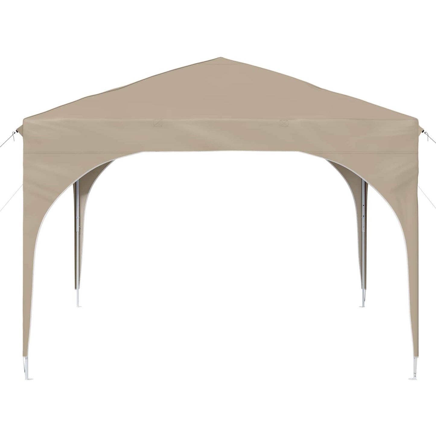 Pop-up Festtelt 290 x 290 x 245 cm Krem