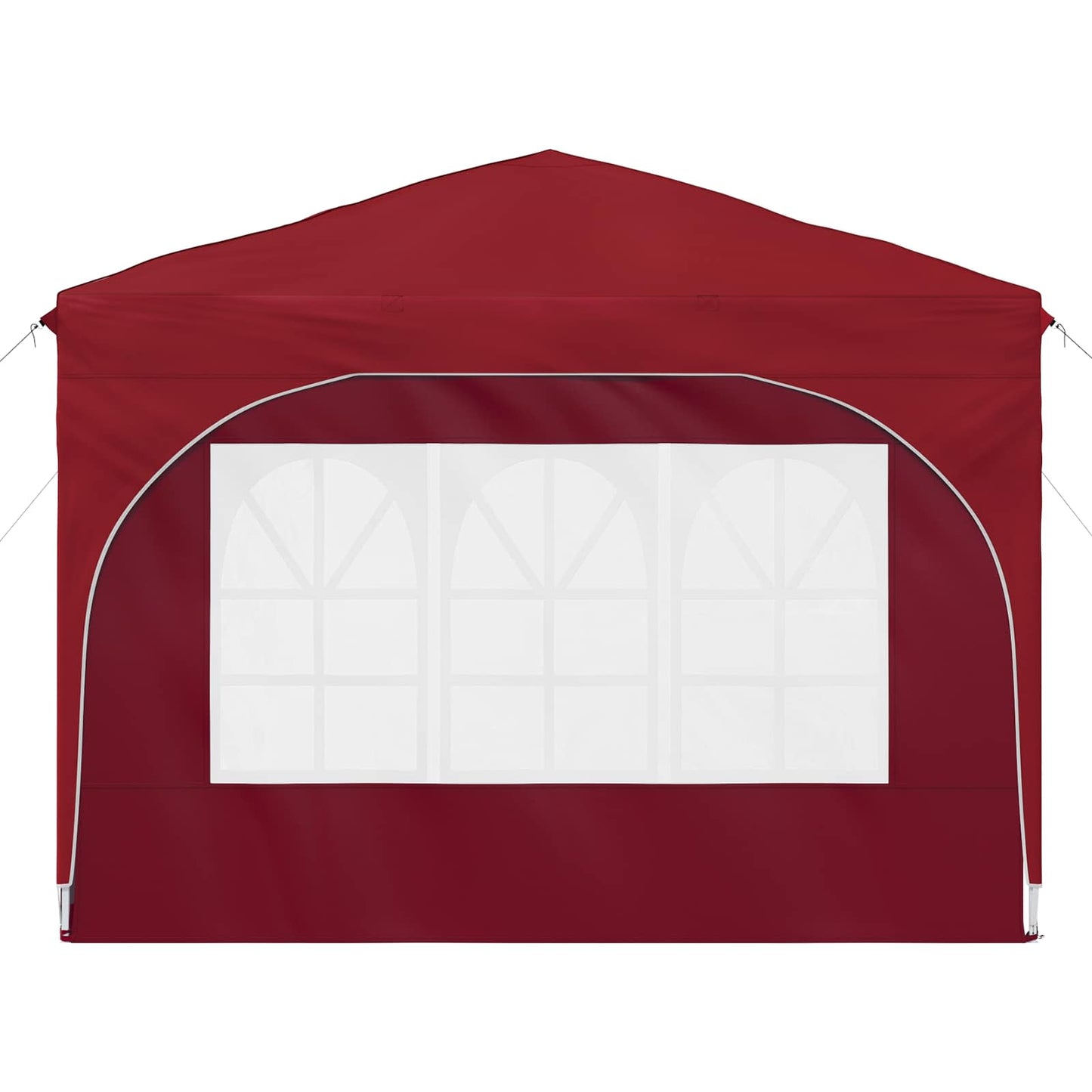 Pop-up Festtelt 290 x 290 x 245 cm Burgunder