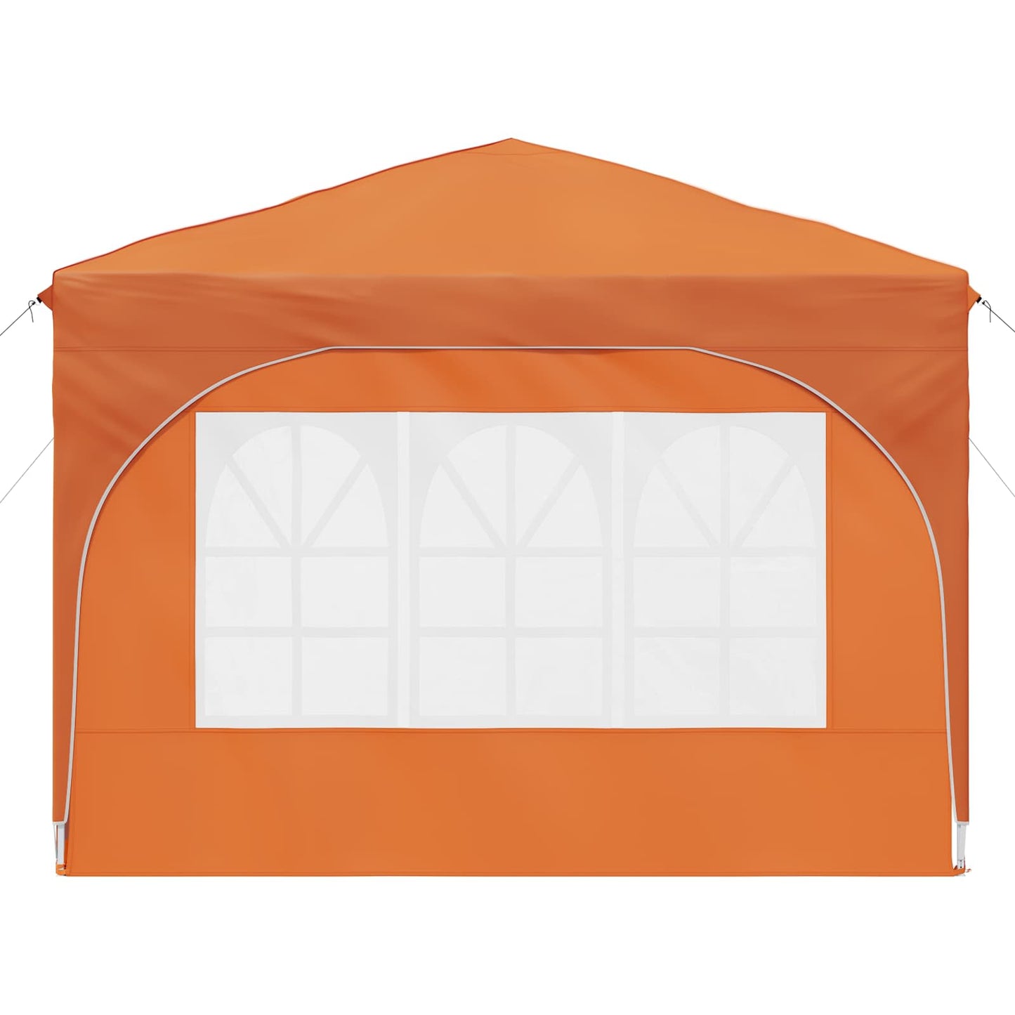 Pop-up Festtelt 290 x 290 x 245 cm Oransje