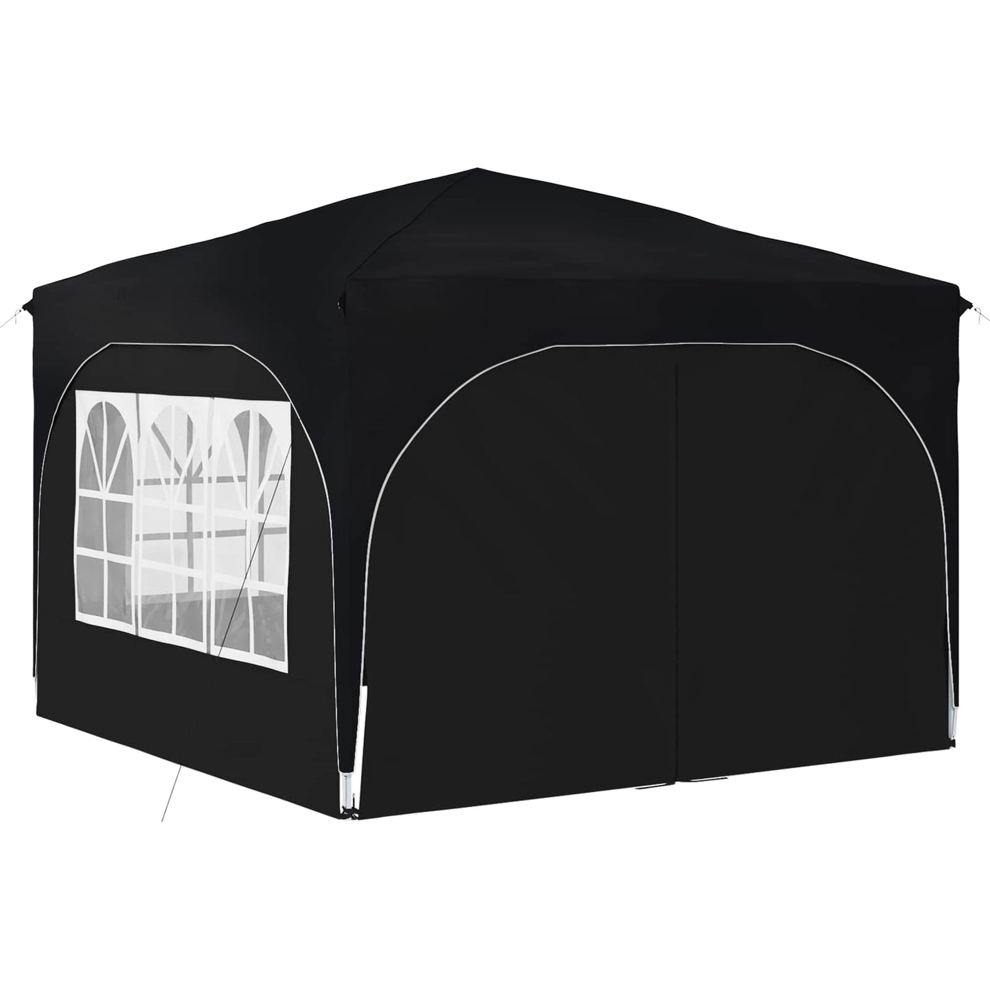 Pop-up Festtelt 290 x 290 x 245 cm Antrasitt