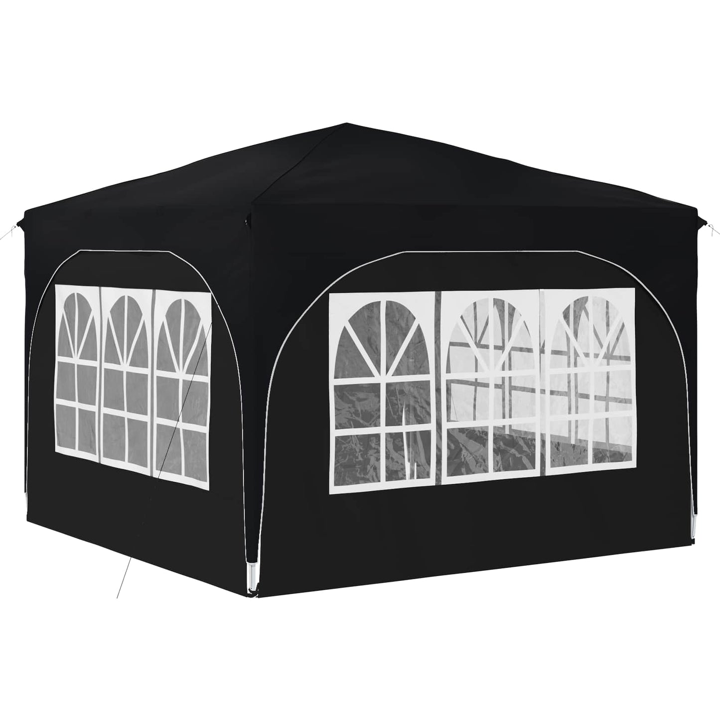 Pop-up Festtelt 290 x 290 x 245 cm Antrasitt