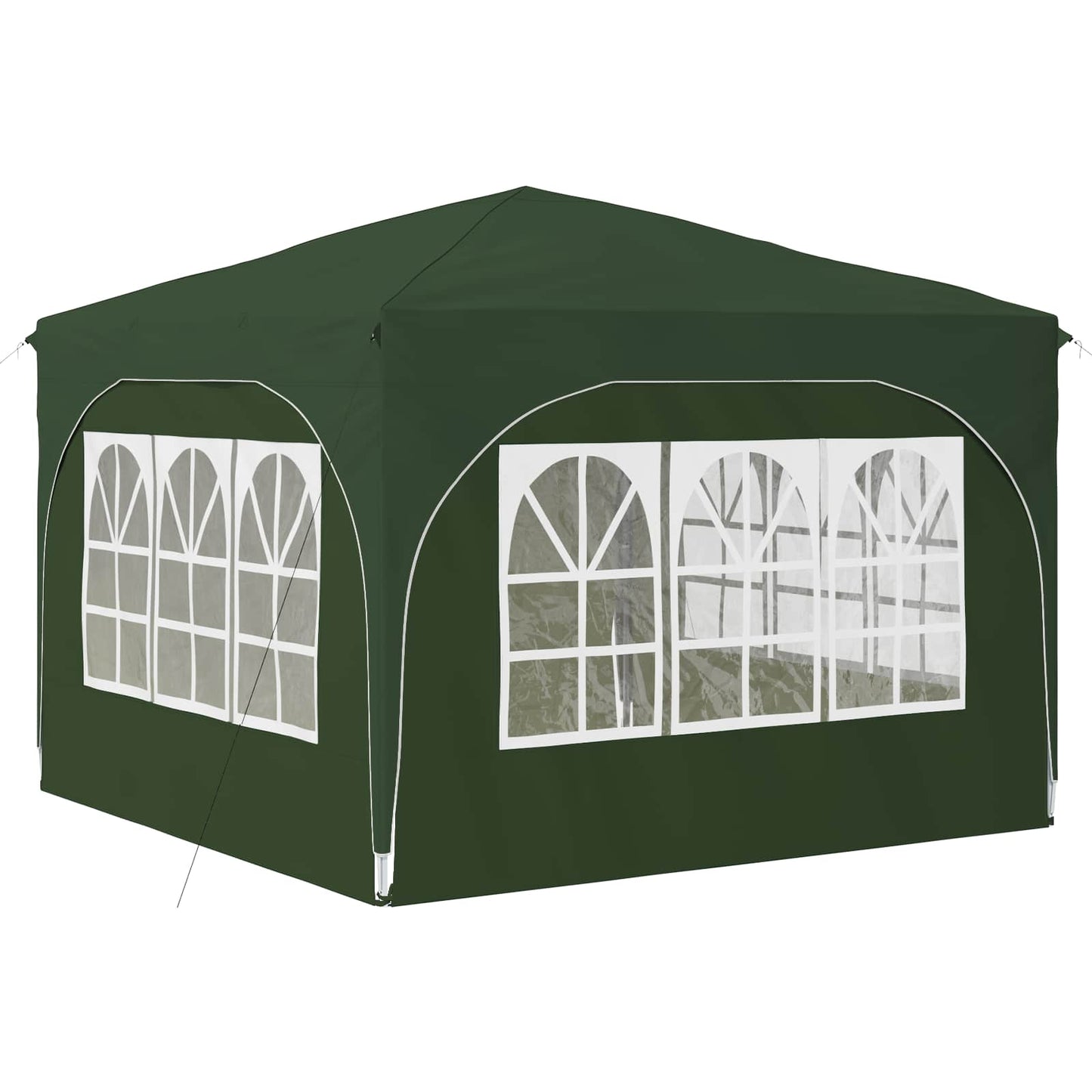 Pop-up Festtelt 290 x 290 x 245 cm Grønn
