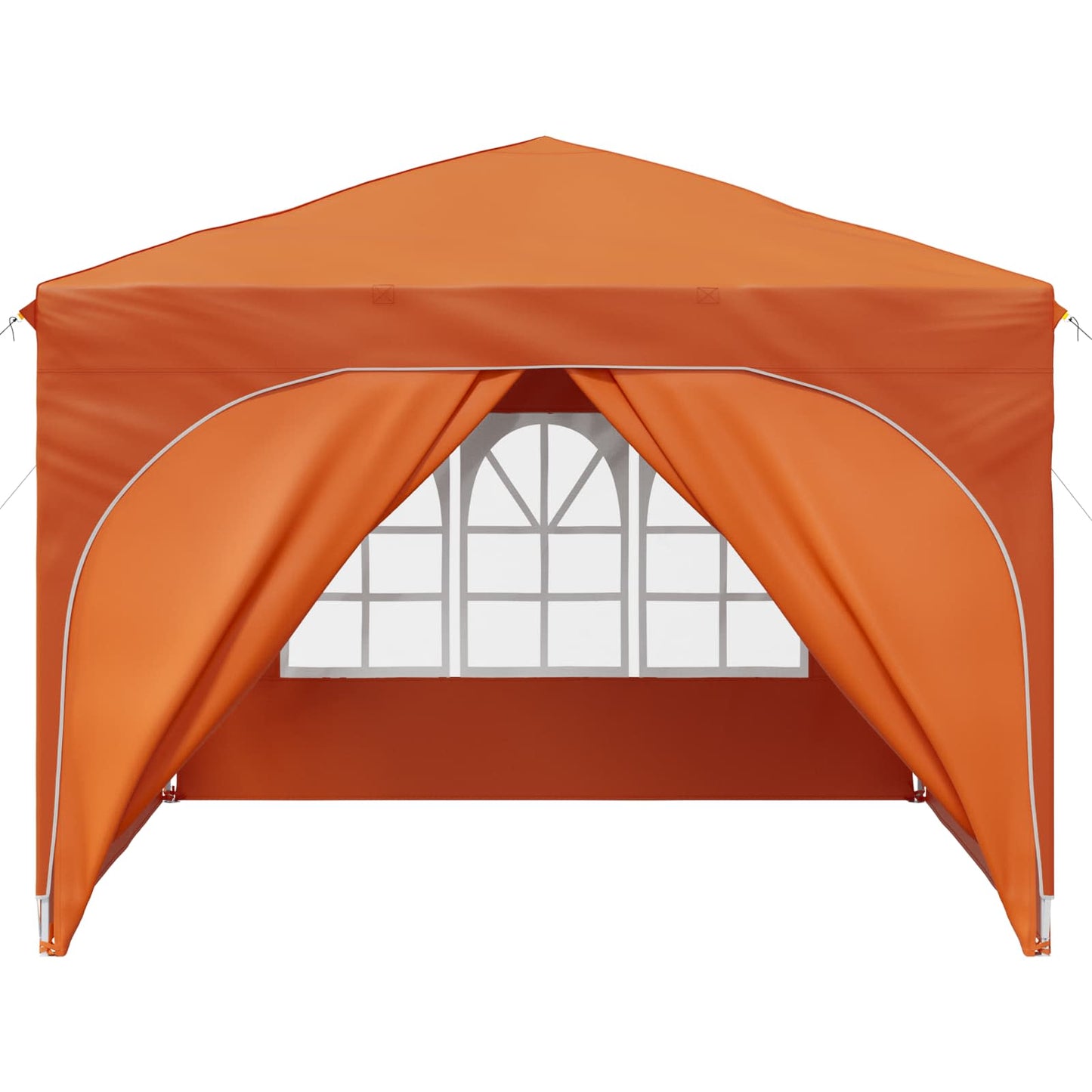 Pop-up Festtelt 290 x 290 x 245 cm Oransje