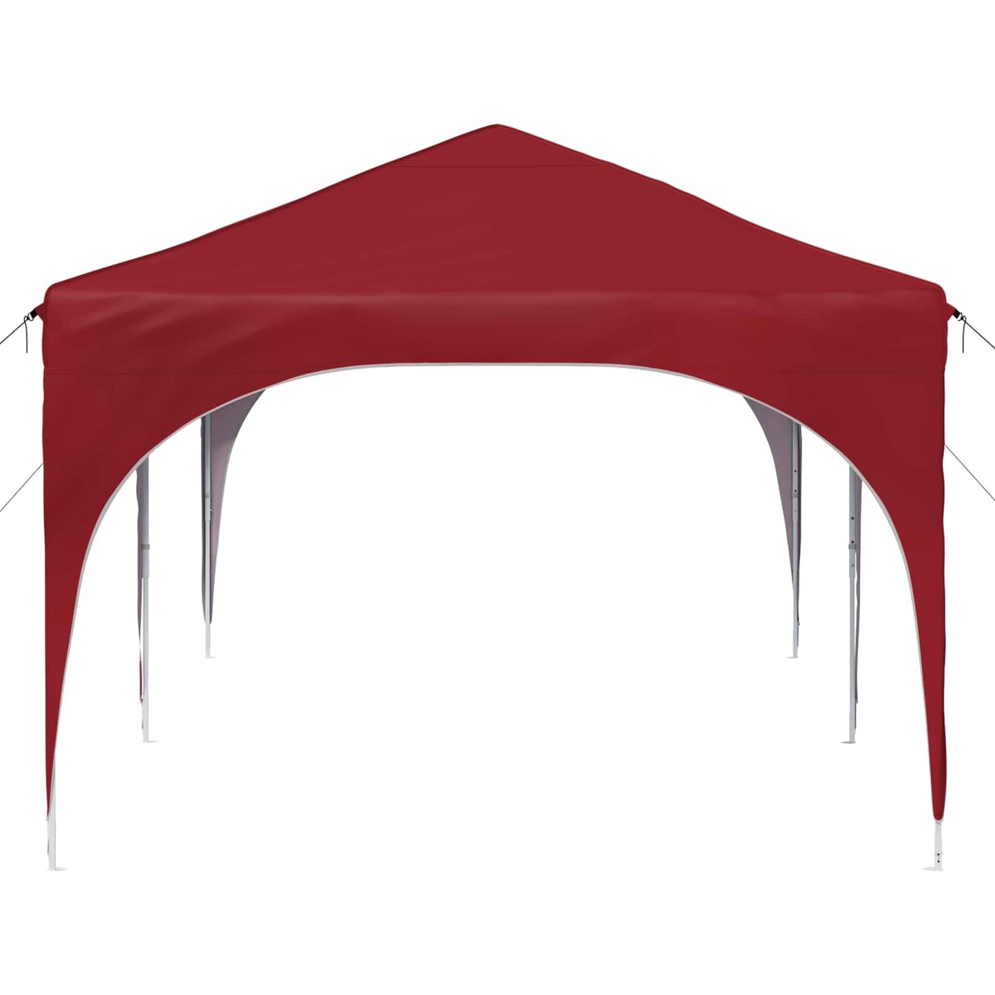 Pop-up Festtelt 575 x 288 x 245 cm Burgunder Oxford Stoff