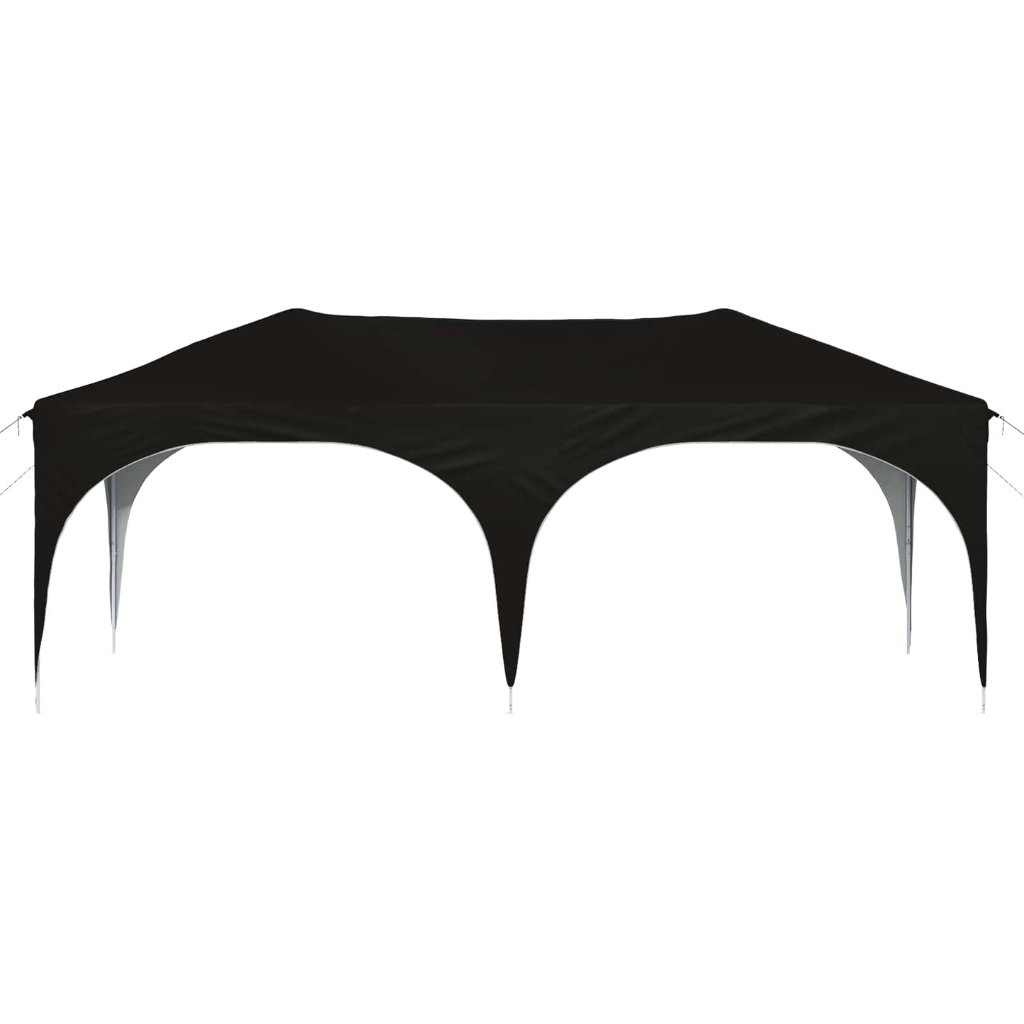 Pop-up Festtelt 575 x 288 x 245 cm Svart Oxford Stoff
