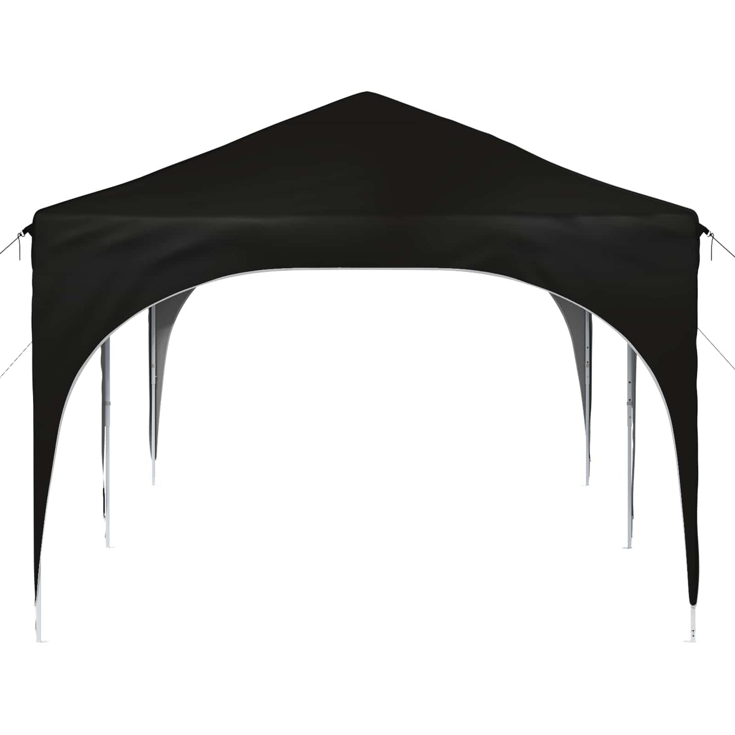 Pop-up Festtelt 575 x 288 x 245 cm Svart Oxford Stoff