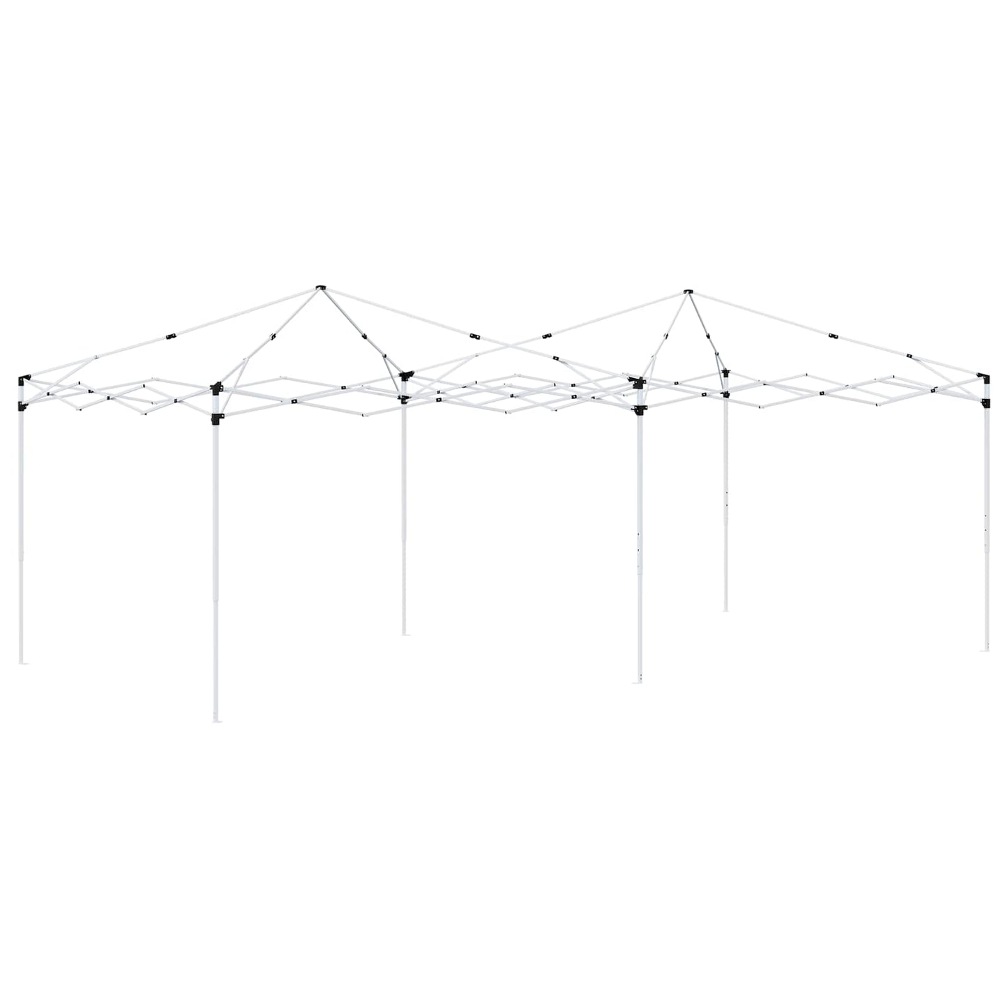 Pop-up Festtelt Blå 575 x 288 x 245 cm Oxford Stoff