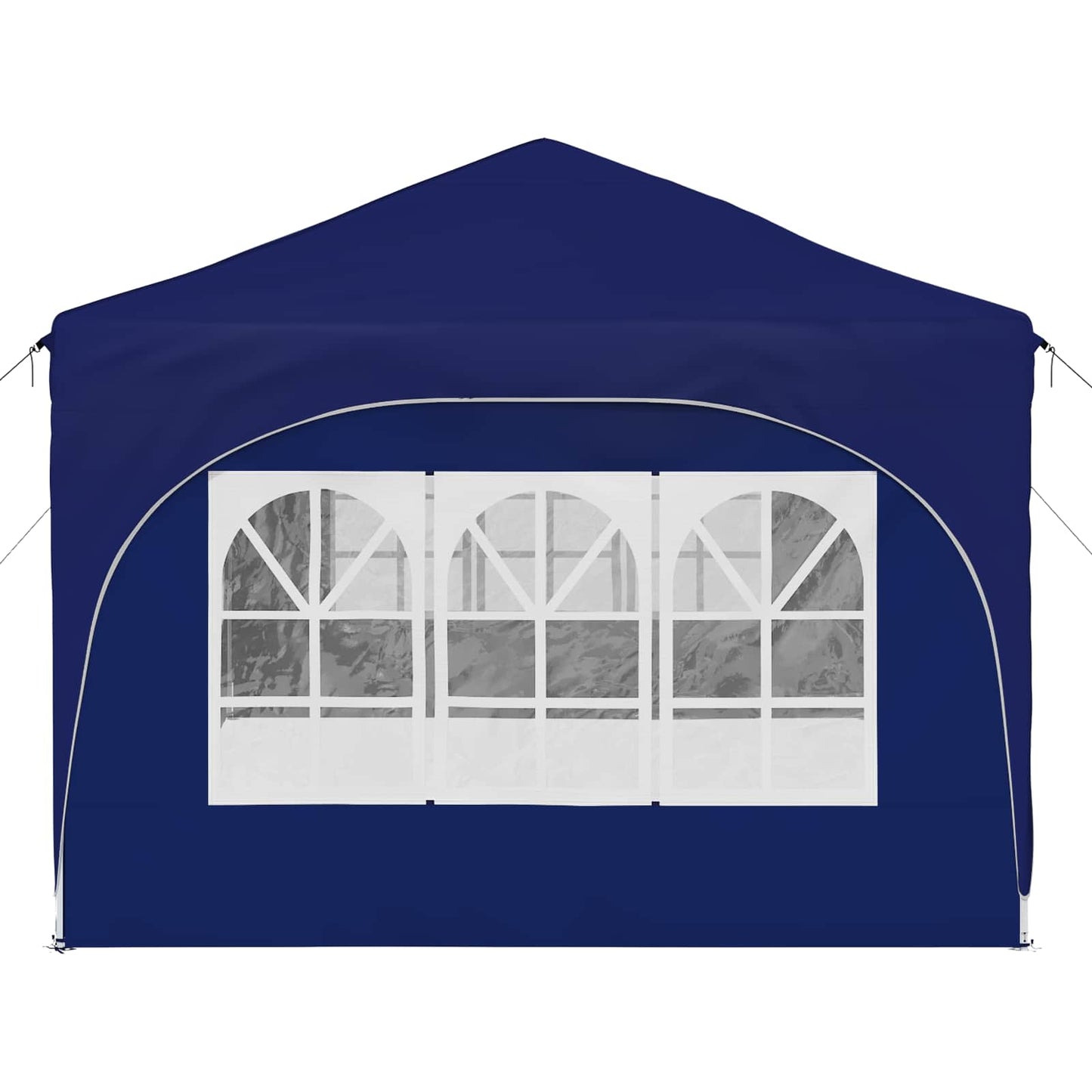 Pop-up Festtelt Blå 575 x 288 x 245 cm Oxford Stoff