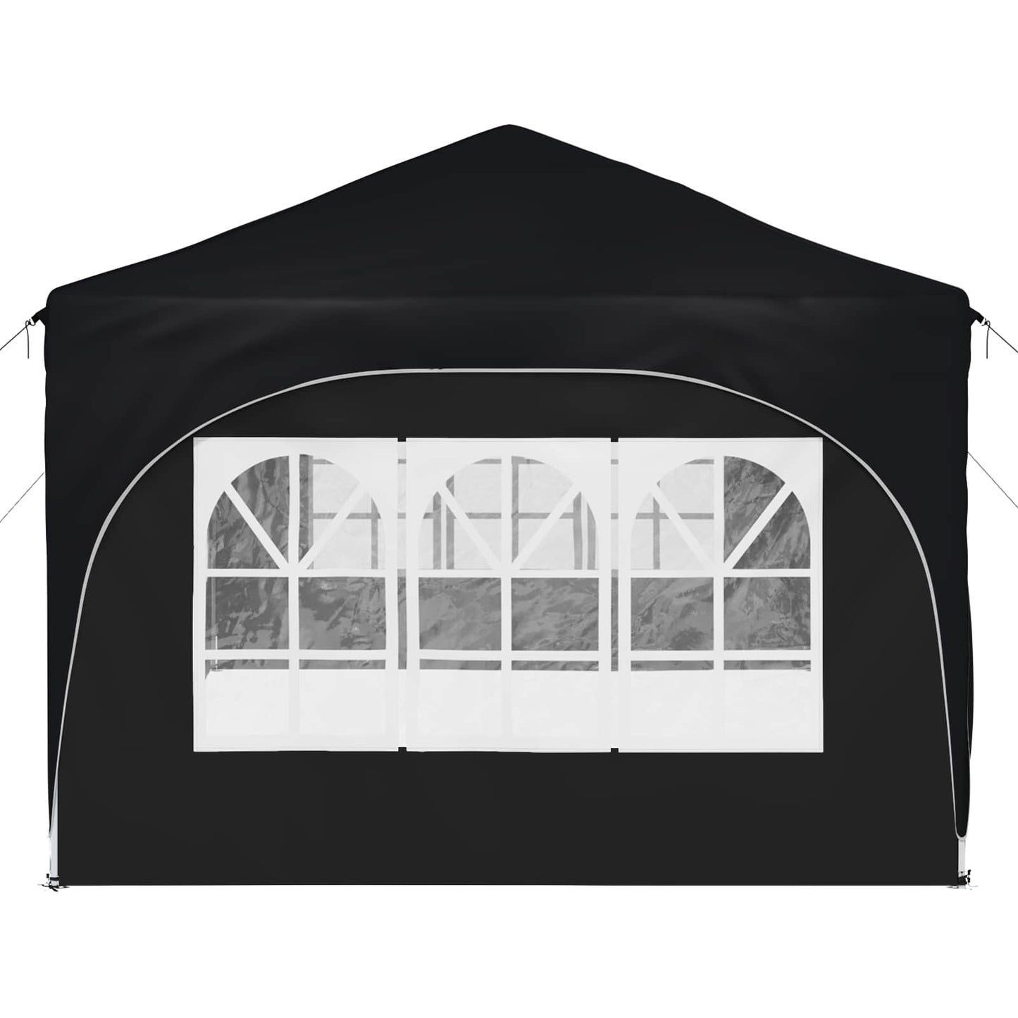 Pop-up Festtelt 575 x 288 x 245 cm Antrasitt Oxford Stoff