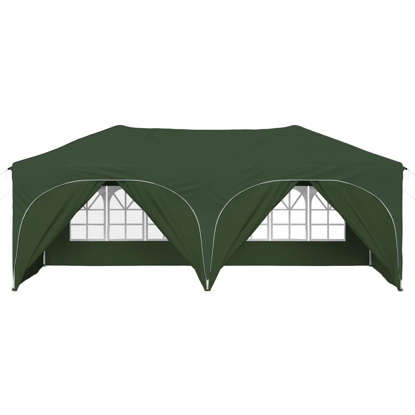 Pop-up Festtelt 575 x 288 x 245 cm Grønn Oxford Stoff