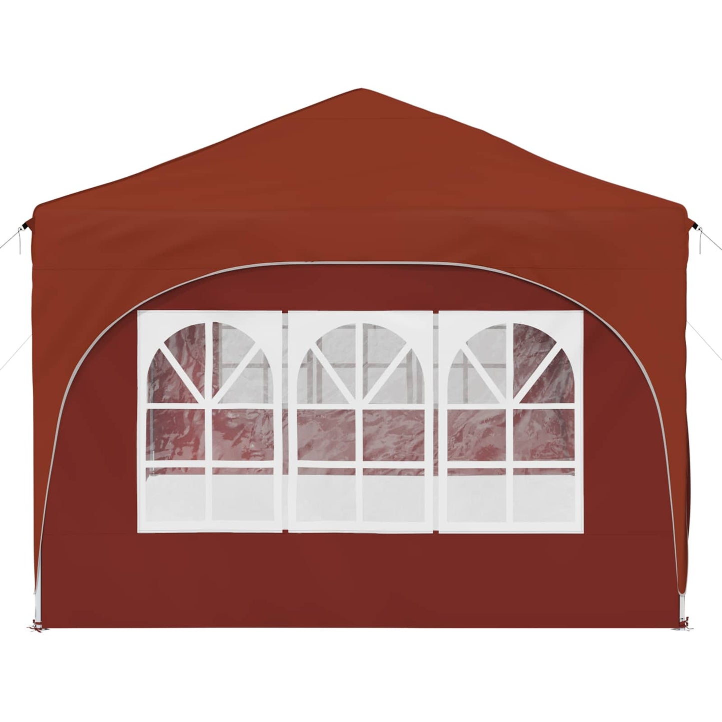 Pop-up Festtelt Terrakotta 575 x 288 x 245 cm Oxford Stoff