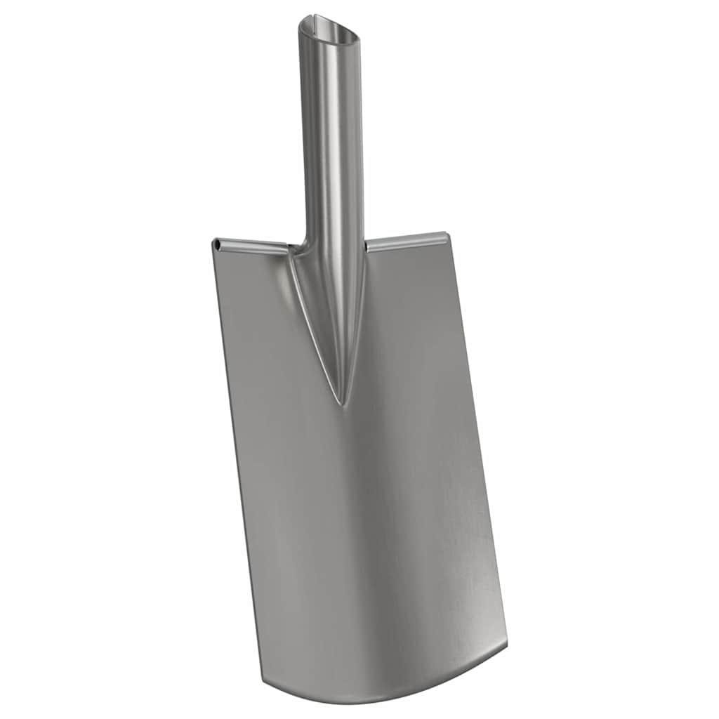 Spadehode sølv 43 x 17 cm Pulverlakkert stål