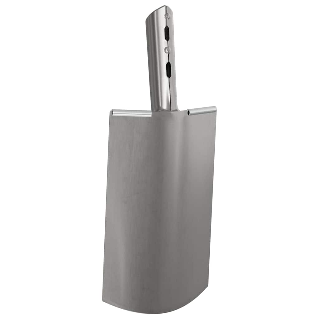 Spadehode sølv 43 x 17 cm Pulverlakkert stål