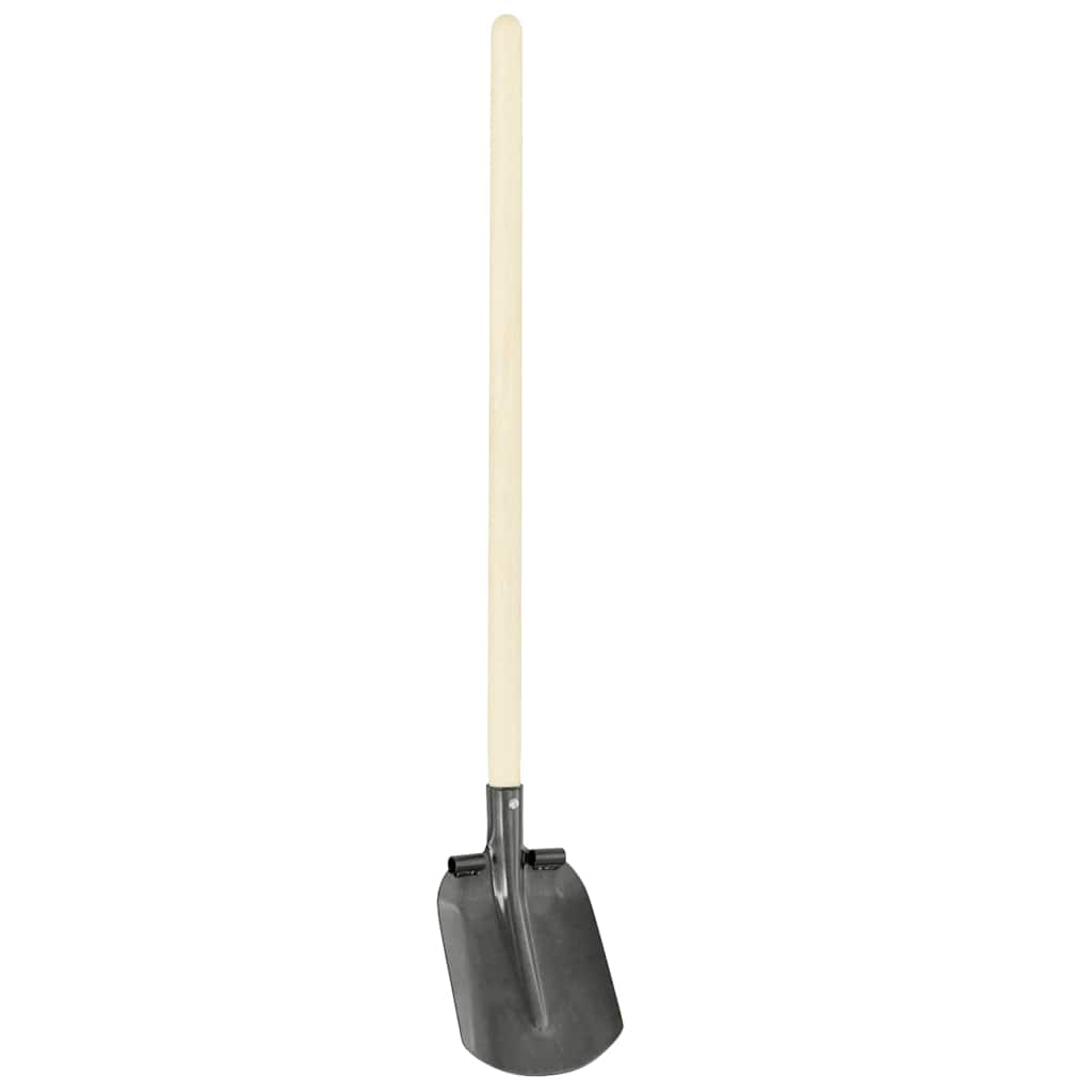 Spadehode sølv 33 x 21 cm Pulverlakkert stål