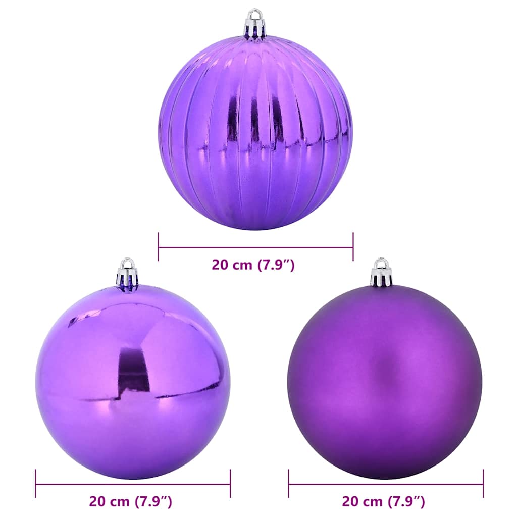 Julepynt Sett XXL 4 pcs Syrin Plast
