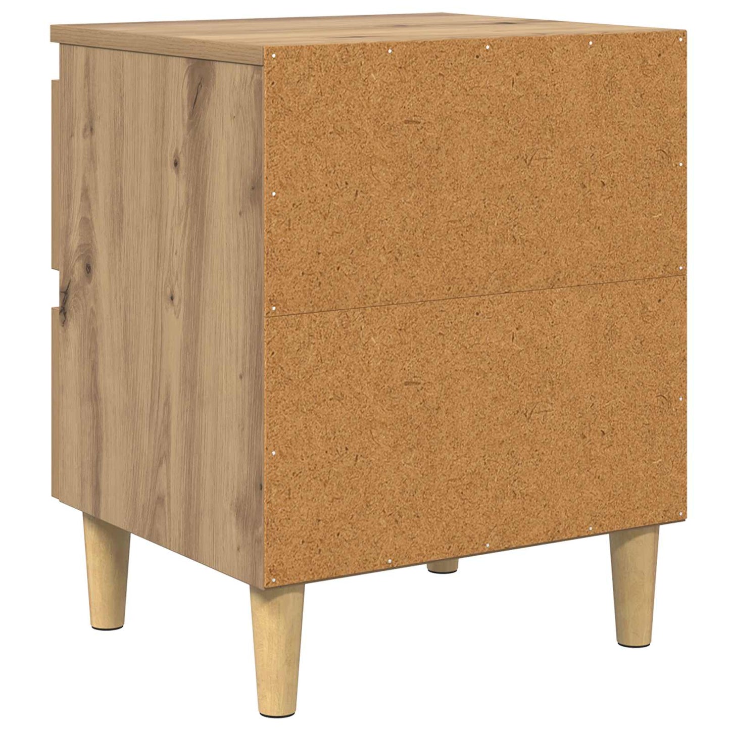 Sengskap 2 pcs Artisan Eik 40 x 35 x 50 cm Konstruert tre