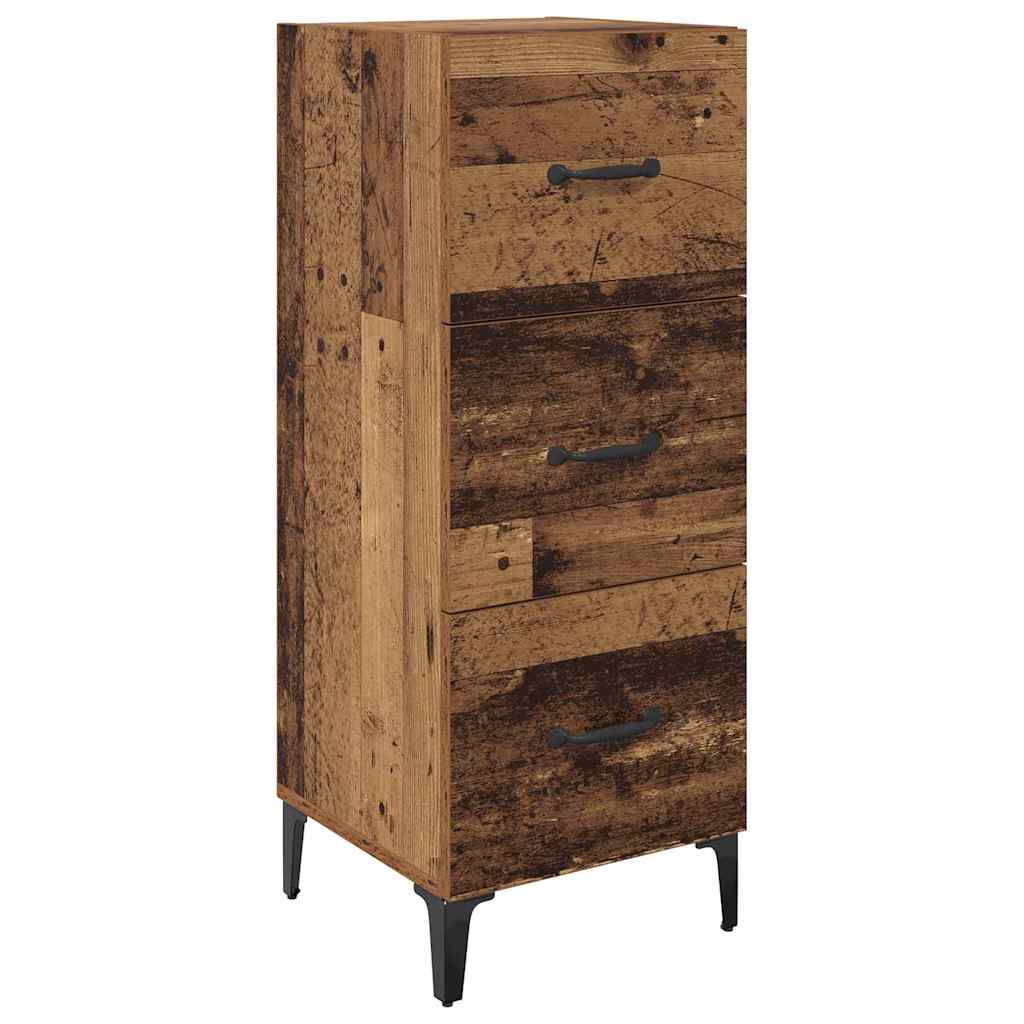 Serviesskap Gamle tre 34,5 x 34 x 90 cm Konstruert tre