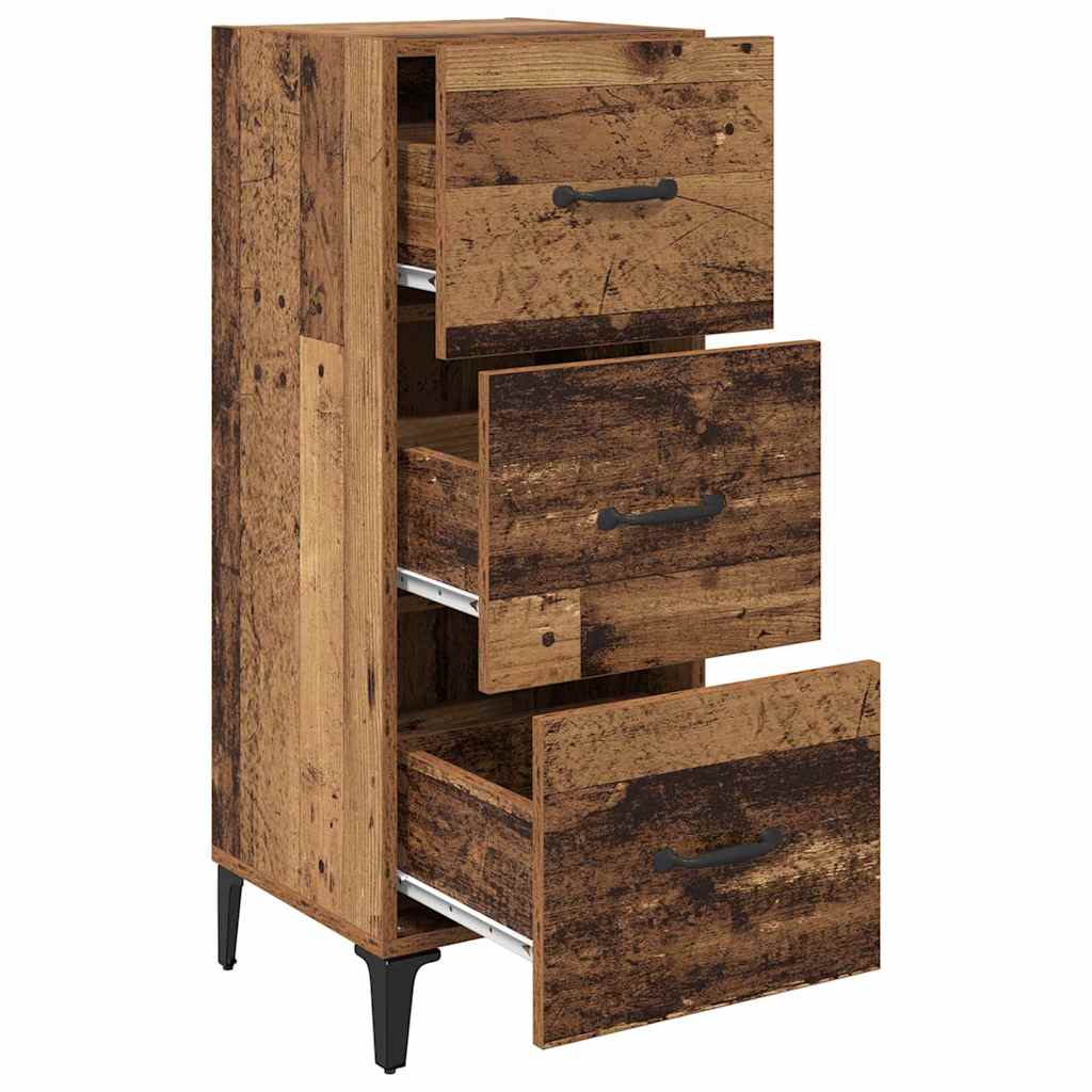 Serviesskap Gamle tre 34,5 x 34 x 90 cm Konstruert tre