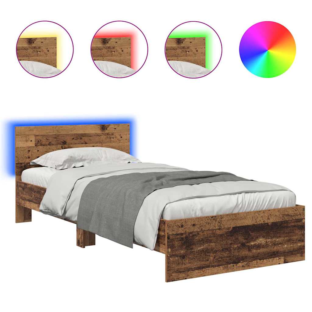 Sengestamme Gamle tre 100 x 200 cm Konstruert tre