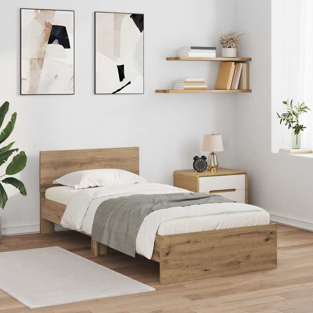 Sengestamme Artisan Eik 90 x 190 cm Konstruert tre