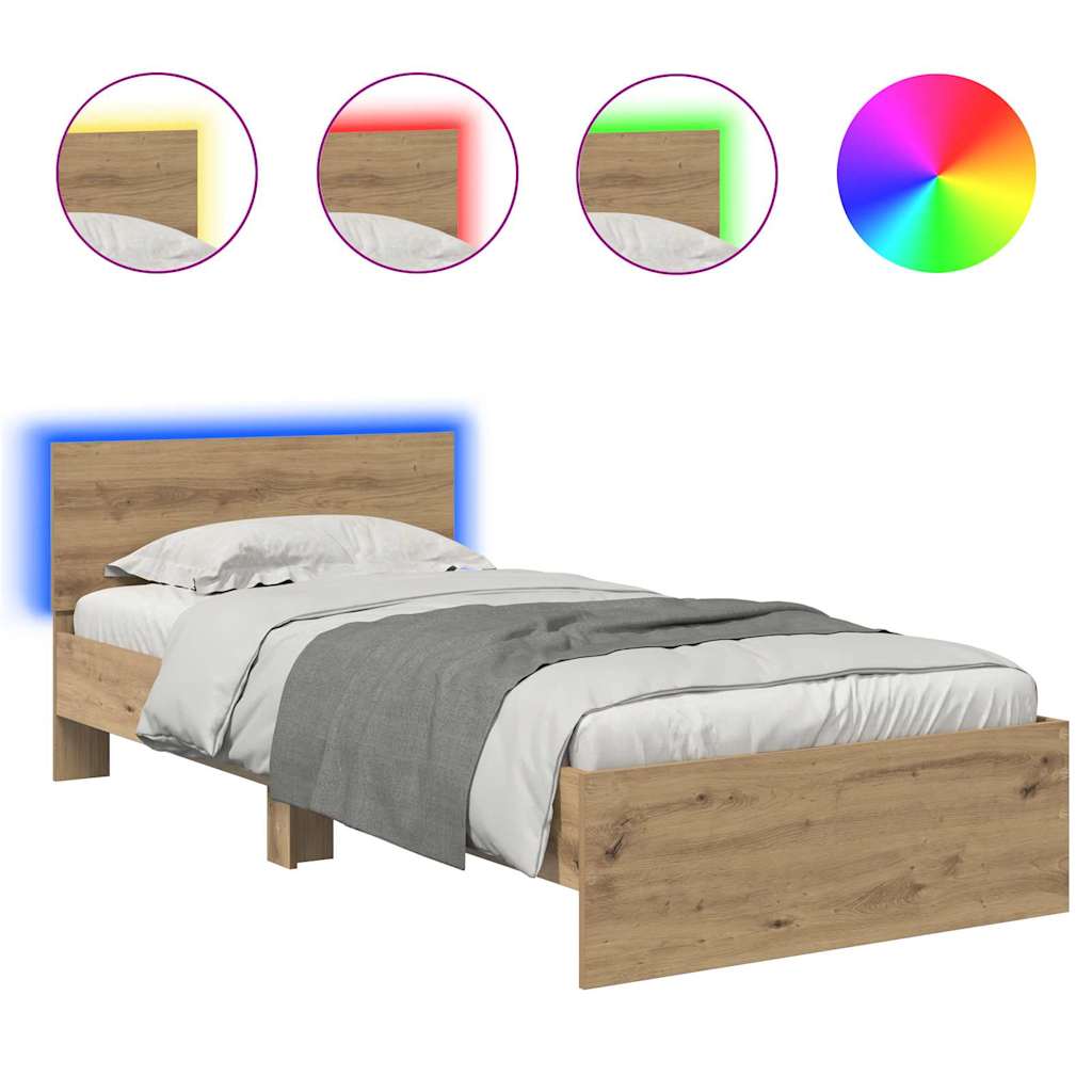 Sengestamme Artisan Eik 90 x 190 cm Konstruert tre