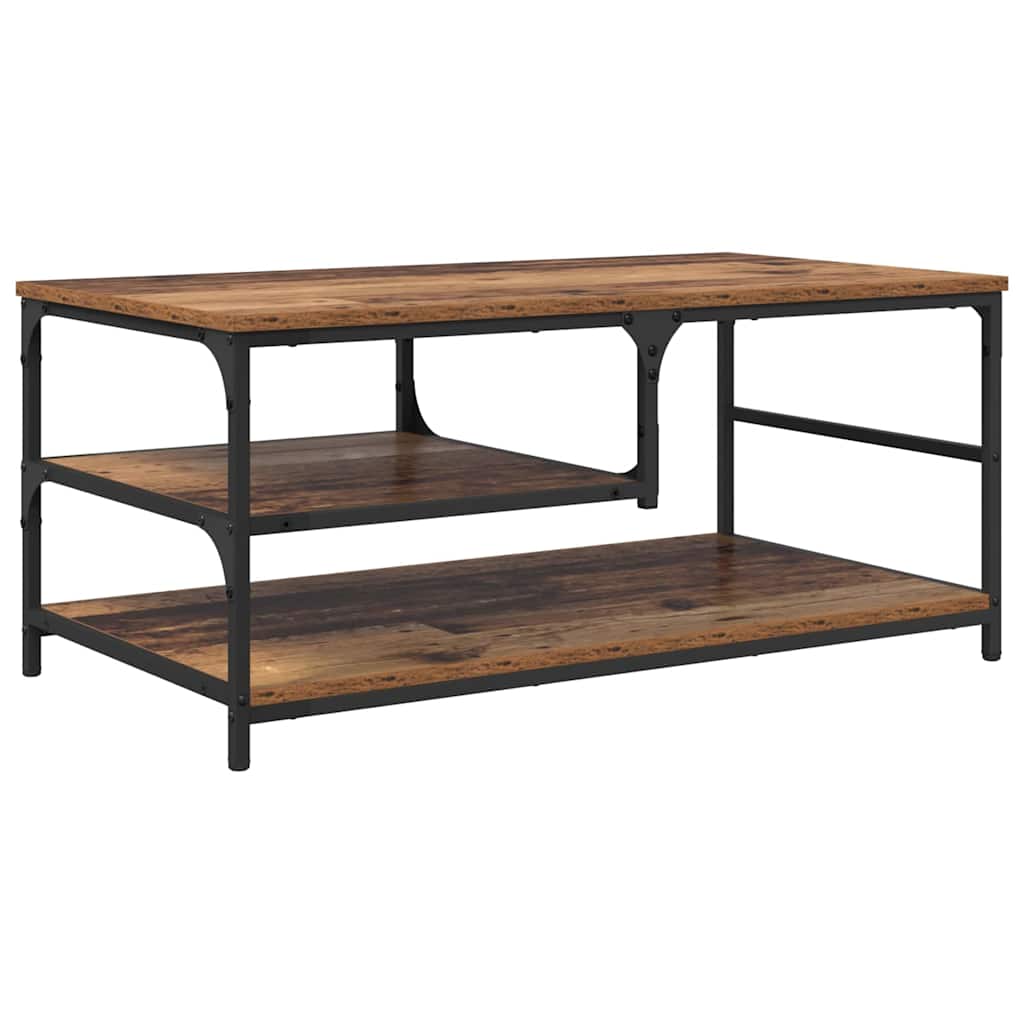Kaffebord Gamle tre 90 x 49 x 40 cm Konstruert tre