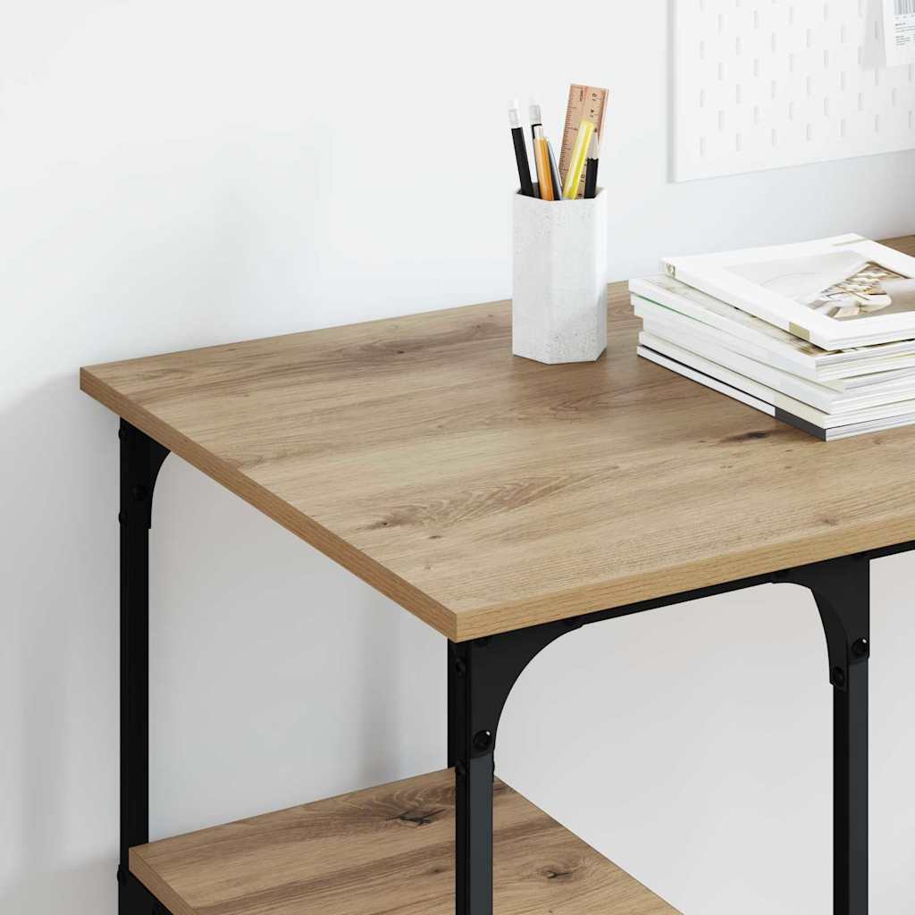 Skrivebord Artisan Eik 140 x 50 x 75 cm Konstruert tre
