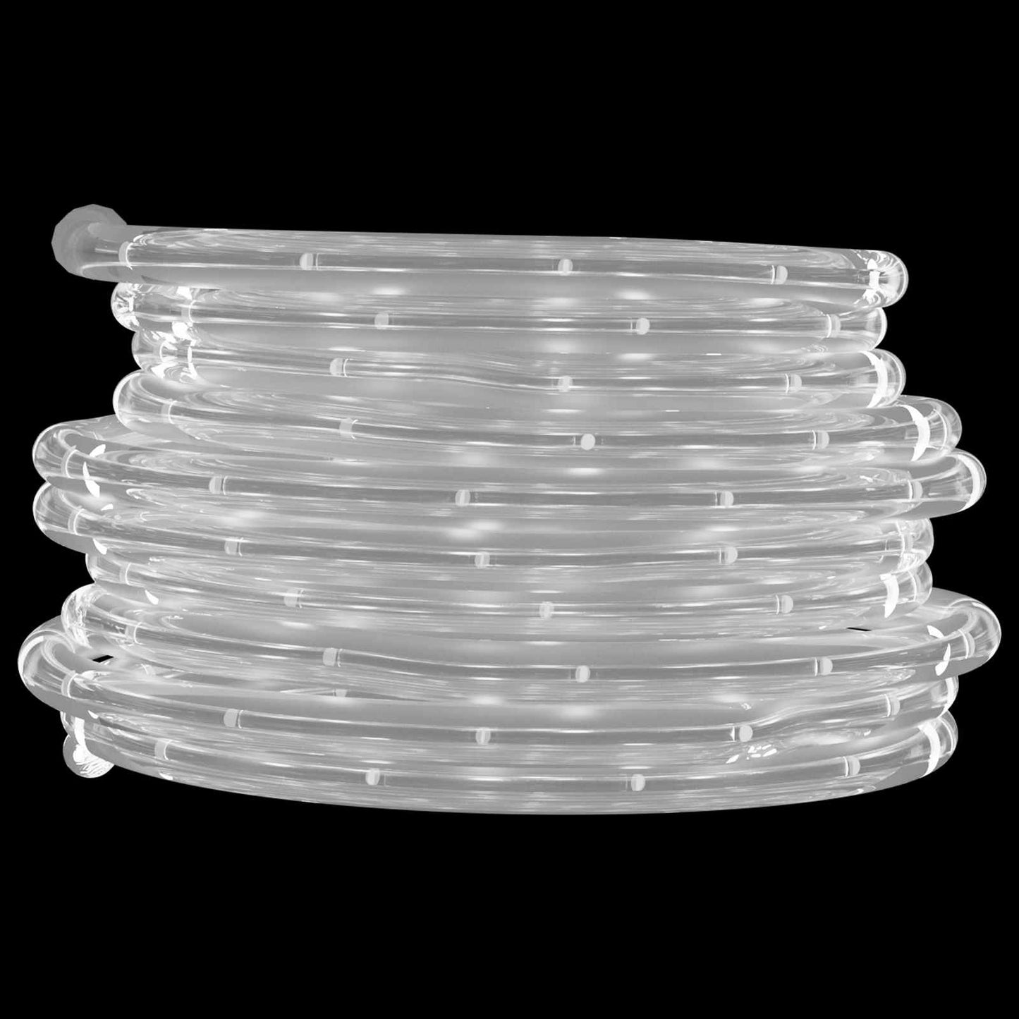 Lyskabel med 2400 LED Varmhvit 100 m PVC