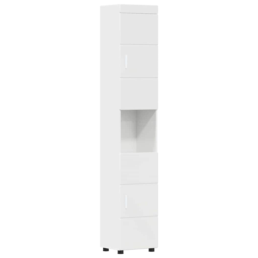 Baderomsinnredningssett TULUM 5 pcs Høyglanset hvit