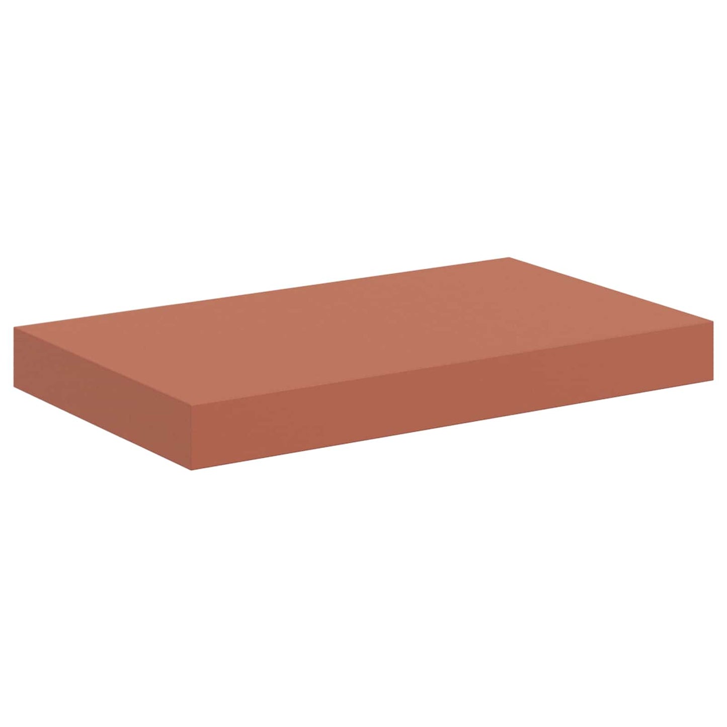 Vegghylle Veggmontert 2 pcs Rød 40 x 23,5 x 4 cm Konstruert tre