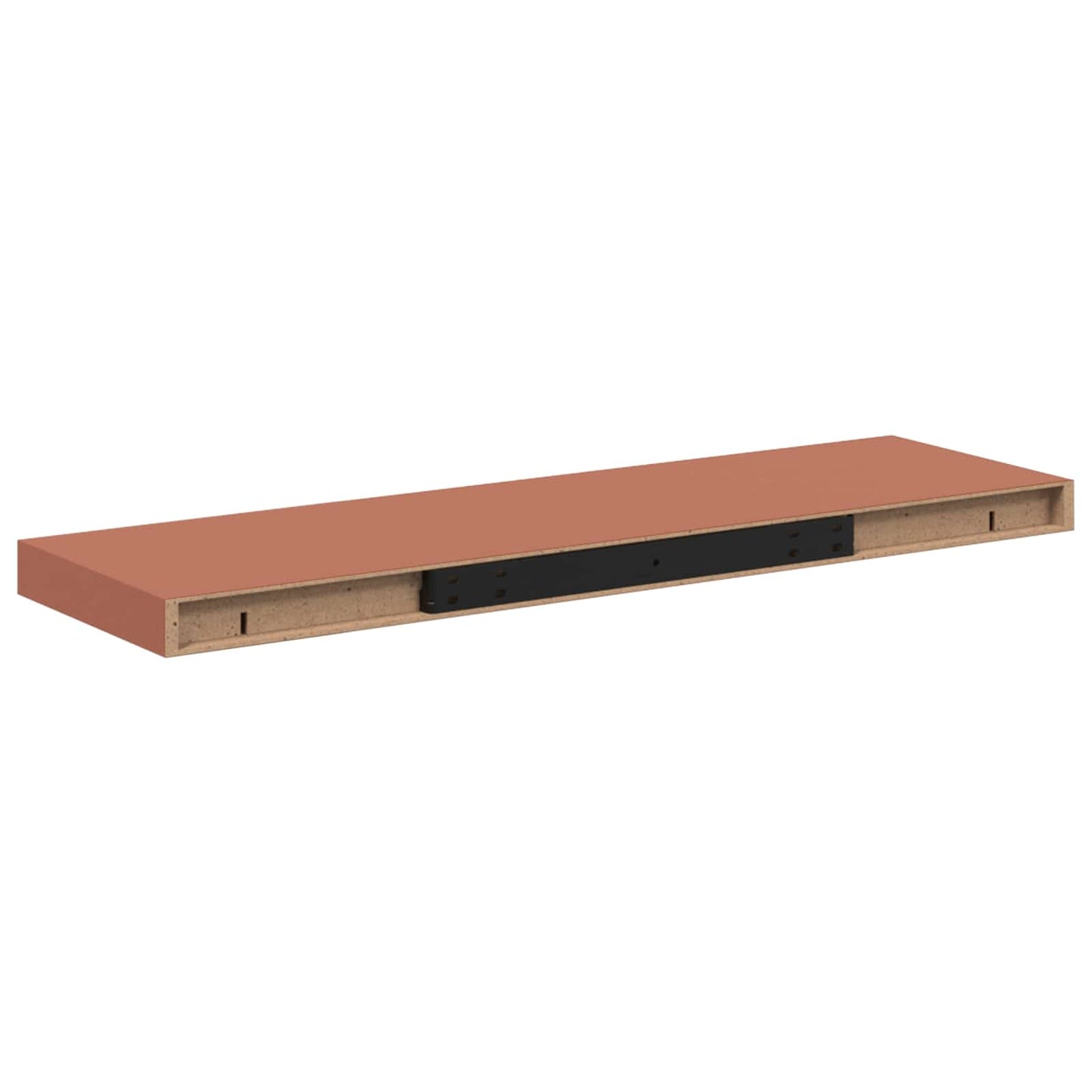 Vegghylle Veggmontert 2 pcs Rød 90 x 23,5 x 4 cm Konstruert tre