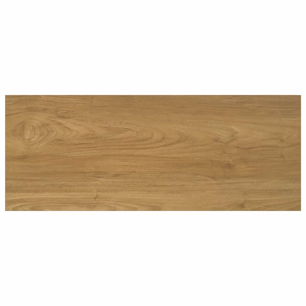 Vegghylle Veggmontert 2 pcs Brun 60 x 23 x 4 cm Konstruert tre